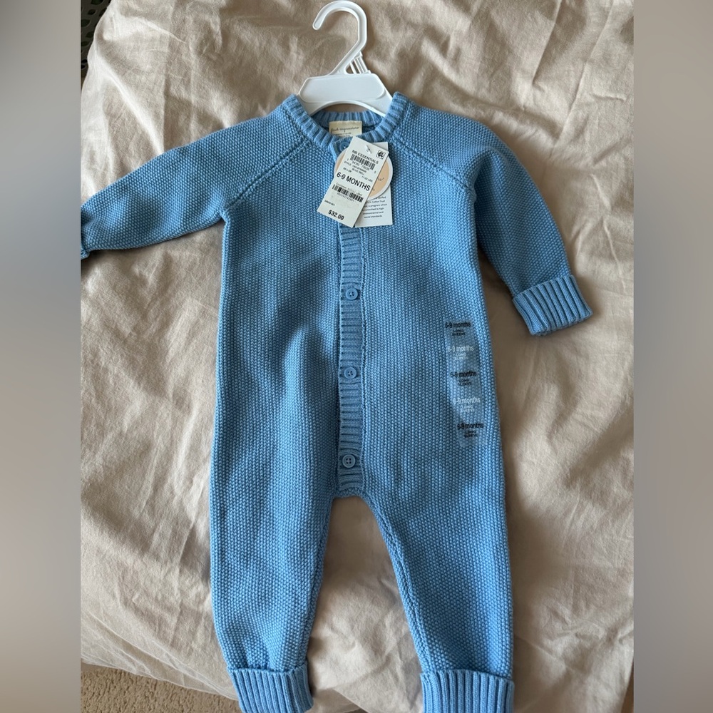 Sky Blue Kids Footie